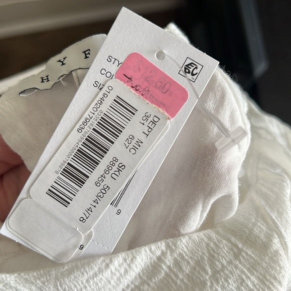 White babydoll top - Picture 7 of 7